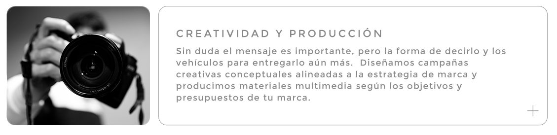 Creatividad y Producción
